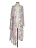 wonderly 100% Rayon Gray Kimono Size S - photo 1
