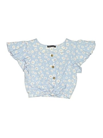 Xtraordinary Short Sleeve Blouse (view 1)