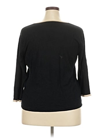 Norton McNaughton 3/4 Sleeve Top (view 2)