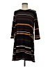 Bobbie Brooks Stripes Black Casual Dress Size M - photo 1