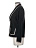 Travelers by Chico's 100% Polyester Chevron-herringbone Gray Blazer Size Sm (0) - photo 5