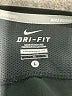 Nike 100% Polyester Black Active T-Shirt Size L - photo 7