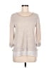 Massini 100% Polyester Silver Pullover Sweater Size M - photo 1