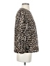J.Crew 100% Cotton Animal Print Brown Long Sleeve Blouse Size XS - photo 4