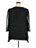 Avenue 100% Polyester Black 3/4 Sleeve Blouse Size 18 - 20 Plus - photo 2