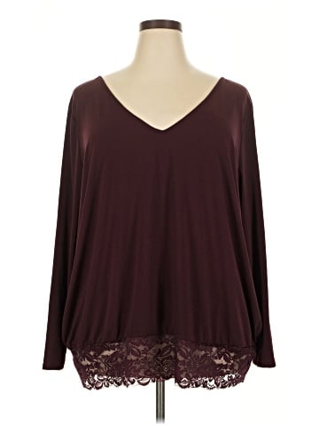 Lane Bryant Outlet Long Sleeve Blouse (view 1)