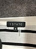 1.State Stripes Ivory Short Sleeve Turtleneck Size M - photo 7