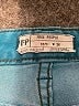 Free People Color Block Teal Jeans Size 26 waist - photo 7