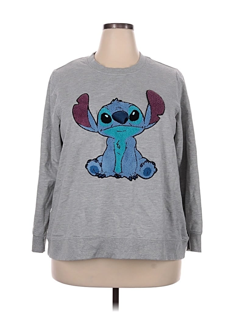 Pre-owned Disney Sweatshirt In Gray