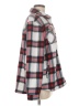 Sage Collective 100% Polyester Plaid White Jacket Size L - photo 4