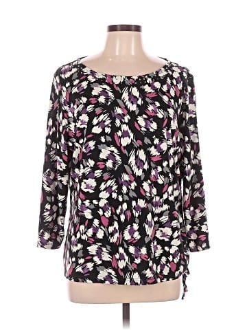 Hearts of Palm Woman 3/4 Sleeve Blouse (view 1)