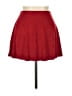 Bershka Solid Red Casual Skirt Size L - photo 1