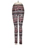Assorted Brands Print Red Leggings Size M (estimated) - photo 1