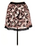 Manoush 100% Polyester Paisley Black Casual Skirt Size EU 38 / US 8 - photo 2