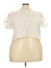 CP Shades Ivory Short Sleeve Blouse Size 5X (estimated) - photo 1