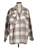 HFX Plaid Tan Jacket Size M - photo 1