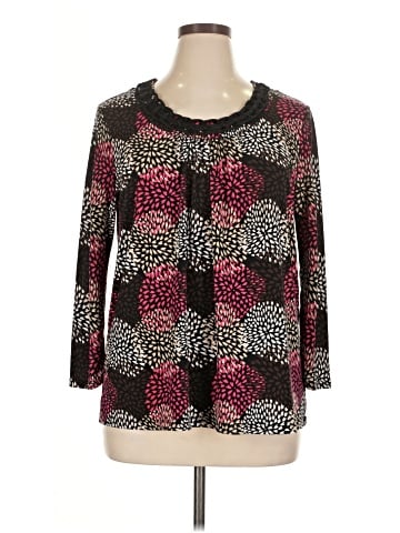 Emma James 3/4 Sleeve Blouse (view 1)