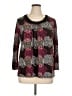 Emma James Burgundy 3/4 Sleeve Blouse Size XL - photo 1