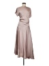 Shein 100% Polyester Tan Casual Dress Size 6 - photo 1