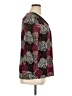 Emma James Burgundy 3/4 Sleeve Blouse Size XL - photo 4