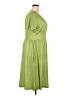 Unbranded Solid Green Casual Dress Size XXL - photo 4