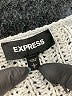 Express 100% Polyester Solid Gray Pullover Sweater Size L - photo 7