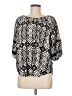 Assorted Brands Black 3/4 Sleeve Blouse Size L - photo 1