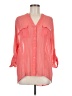 Candie's 100% Polyester Orange 3/4 Sleeve Blouse Size M - photo 1