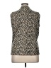 Tudor Court 100% Polyester Animal Print Gold Vest Size XL - photo 2