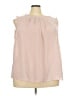 Worthington 100% Polyester Pink Sleeveless Blouse Size 3X - photo 1