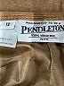 Pendleton 100% Virgin Wool Solid Brown Wool Pants Size 12 - photo 6