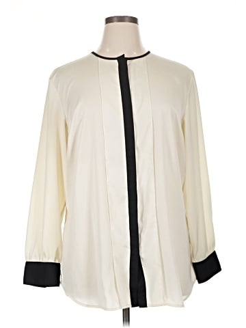Lauren by Ralph Lauren 3/4 Sleeve Blouse (view 1)