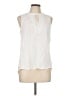 Pale Sky 100% Rayon Ivory Sleeveless Blouse Size L - photo 1