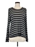 Clu + Willoughby Stripes Gray Pullover Sweater Size M - photo 1
