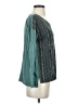 Peruvian Connection Teal 3/4 Sleeve T-Shirt Size XS - photo 4