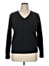 Next 100% Acrylic Black Pullover Sweater Size 16 - photo 1