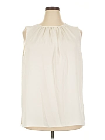 Lafayette 148 New York Sleeveless Blouse (view 1)