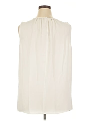 Lafayette 148 New York Sleeveless Blouse (view 2)