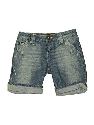 Bubblegum Denim Shorts (view 1)