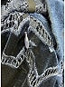 Self-Portrait Blue Zig Zag Velvet Blouse Size 4 - photo 8