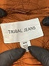 Tribal Jeans 100% Polyester Argyle Brown Coat Size M - photo 6
