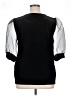Halogen Black Short Sleeve Blouse Size XL - photo 2