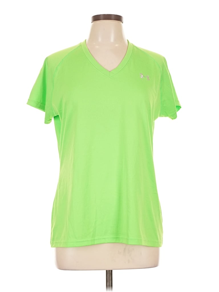 Pre-owned Under Armour Active T-shirt In Green