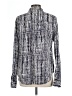 Holding Horses 100% Rayon Tweed Blue Long Sleeve Button-Down Shirt Size 10 - photo 2