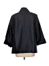 Chico's 100% Polyester Black Blue Coat Size L - photo 2