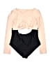 Unbranded Color Block Black One Piece Swimsuit Size M (estimated) - photo 1