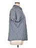 Chico's Polka Dots Blue Short Sleeve Blouse Size XL - photo 4
