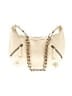 Tanner 100% Leather Solid Ivory Leather Shoulder Bag One size - photo 1
