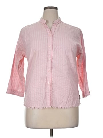Woolrich 3/4 Sleeve Button-Down Shirt (view 1)