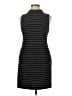 Tabitha Stripes Black Casual Dress Size 6 - photo 1